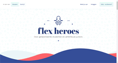 Desktop Screenshot of flexheroes.com